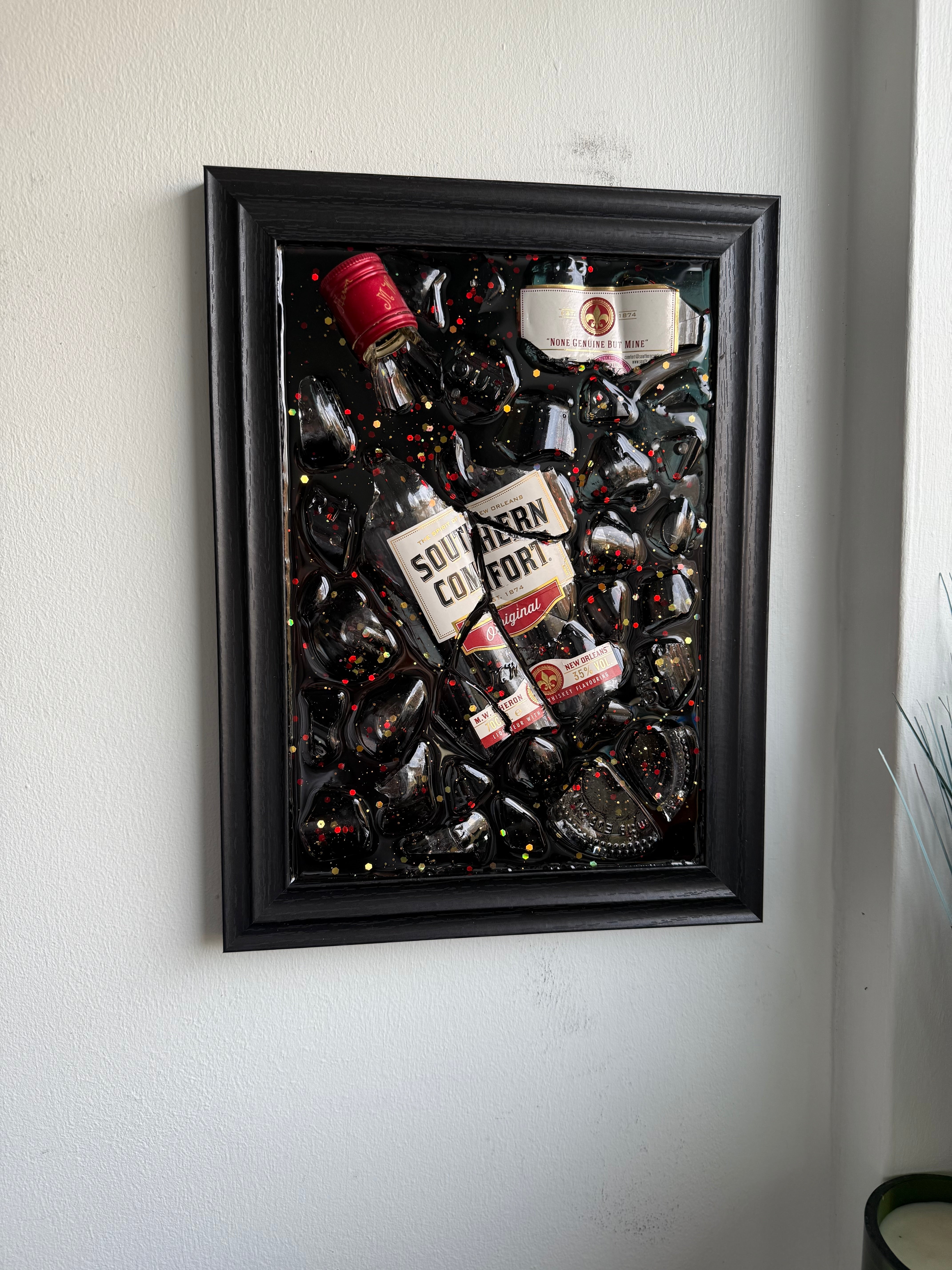 Whisky Broken Bottle Art – UK Handcrafted and Shipped Worldwide