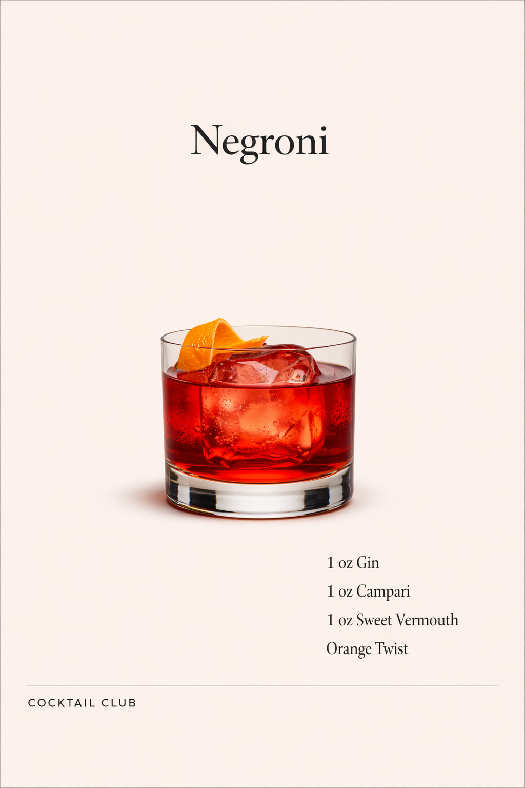 Negroni Cocktail Club