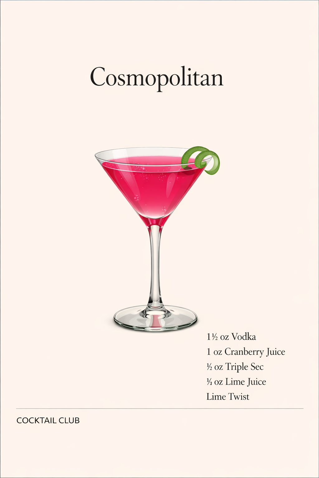 Cosmopolitan Cocktail Club