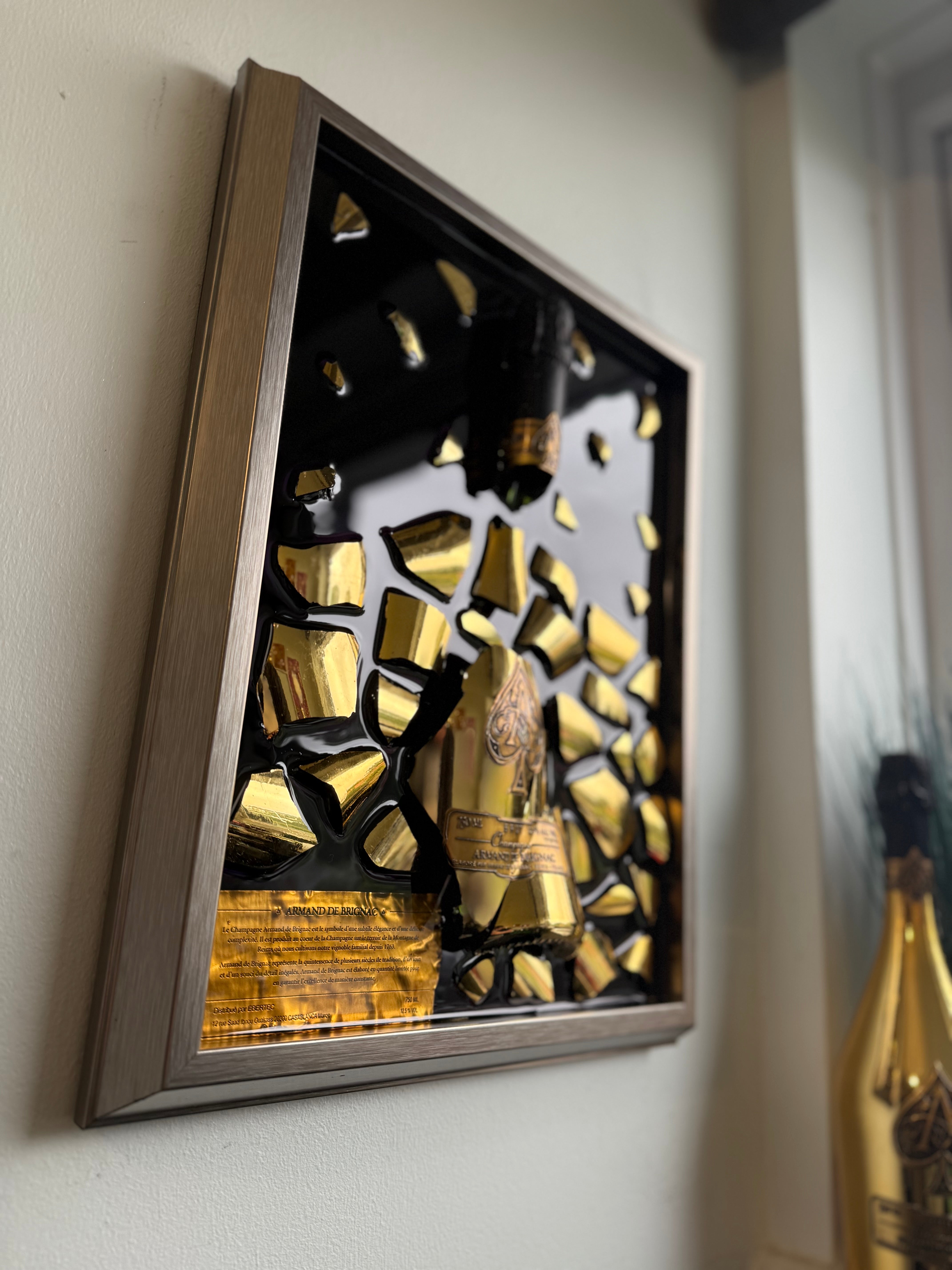 ARMAND DE BRIGNAC Luxury Frame Resin Art