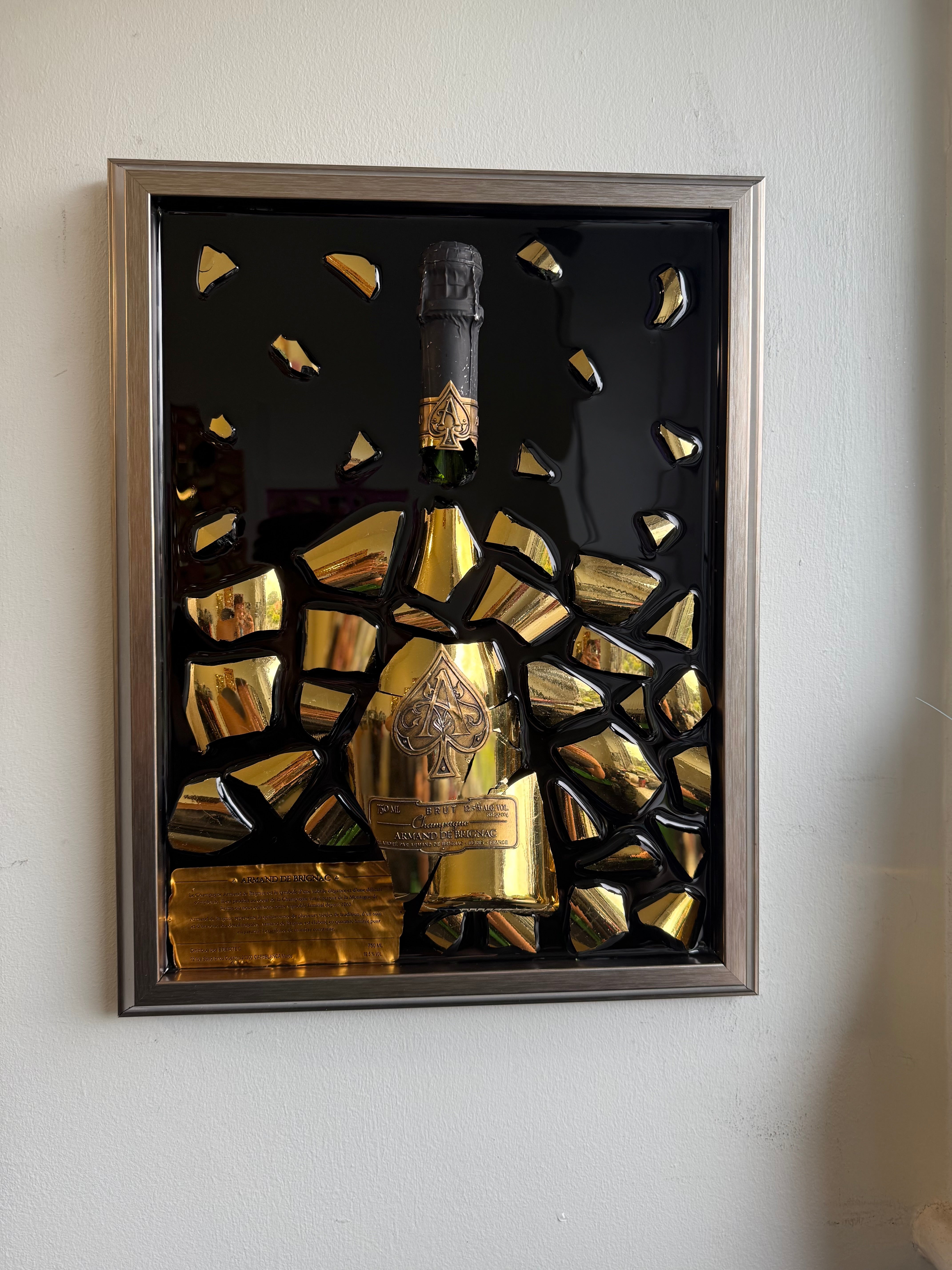 ARMAND DE BRIGNAC Luxury Frame Resin Art