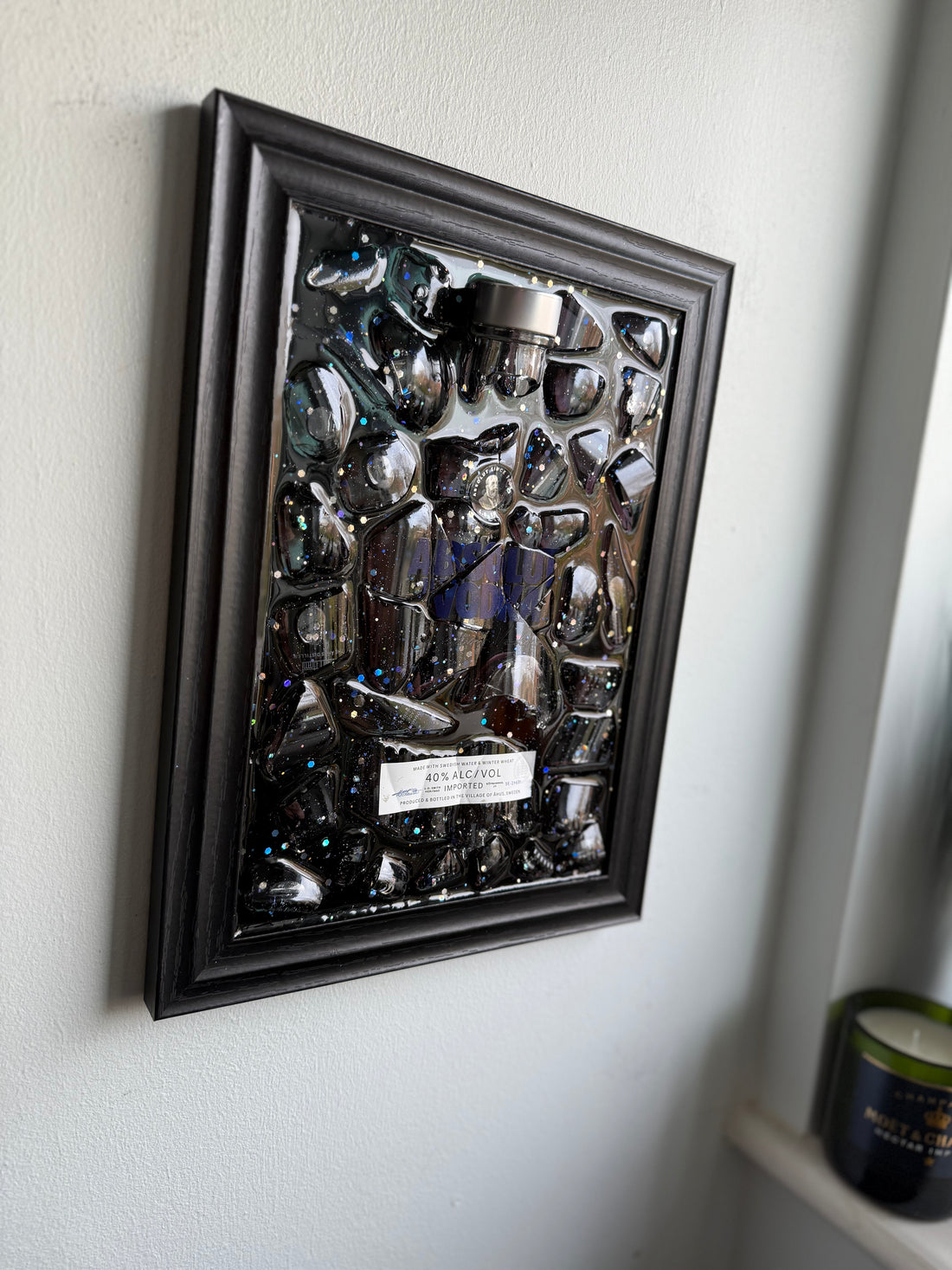 Absolut Vodka Standard frame Resin Art