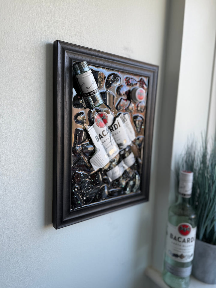 BACARDI Standard frame Resin Art