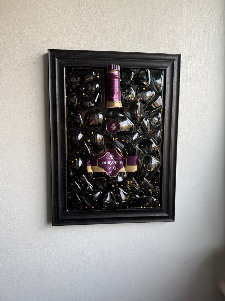COURVOISIER VS Standard frame Resin Art