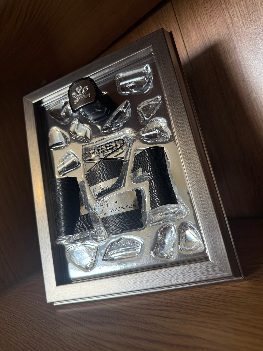 CREED AVENTUS Aftershave Frame Resin Art