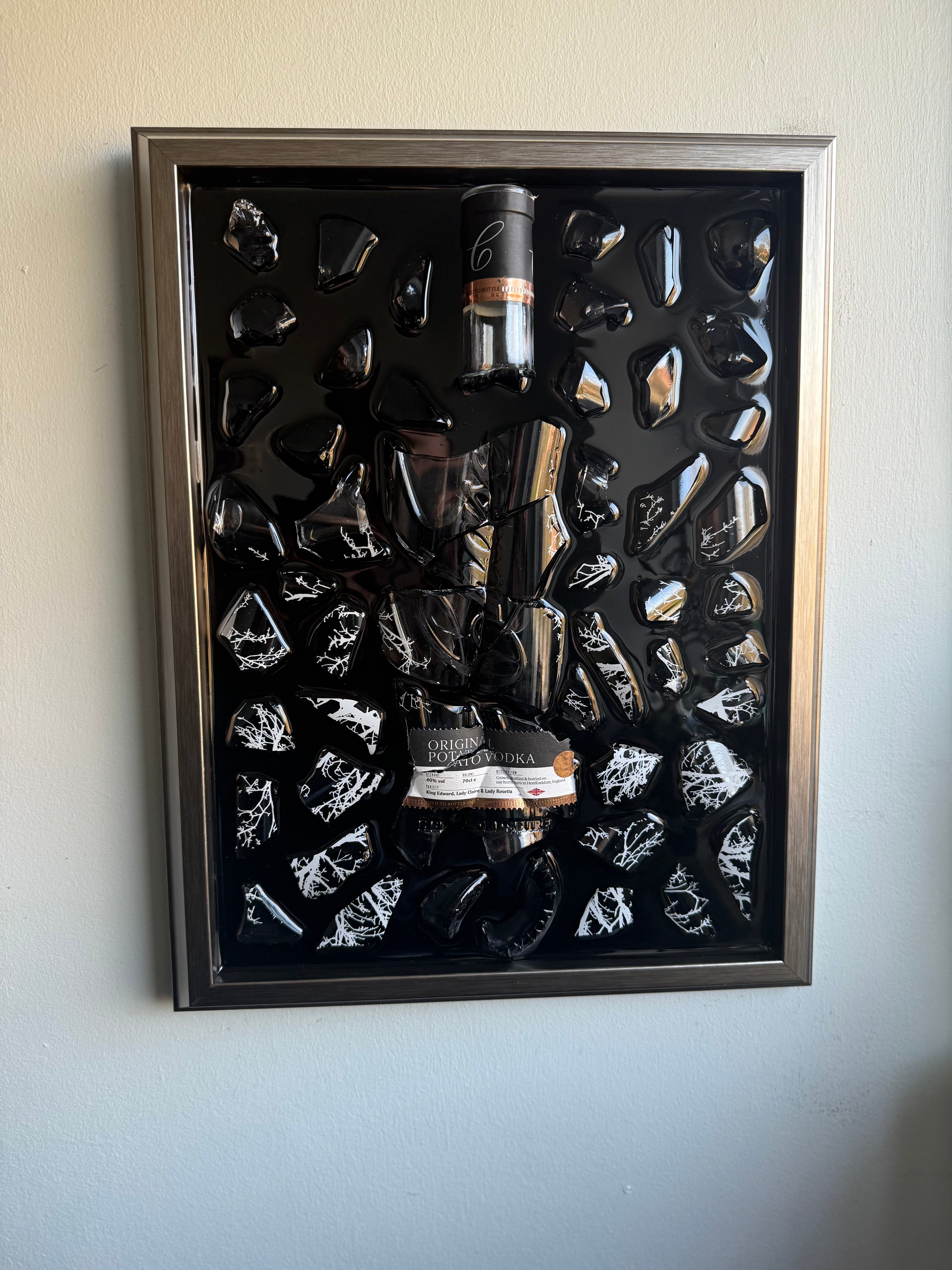 Chase Luxury Frame Resin Art