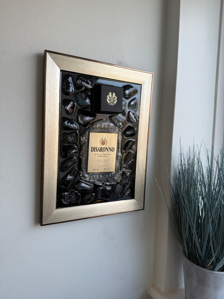 DISARONNO Standard Gold Frame Resin Art