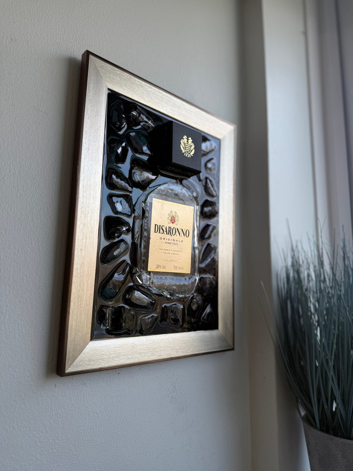 DISARONNO Standard Gold Frame Resin Art