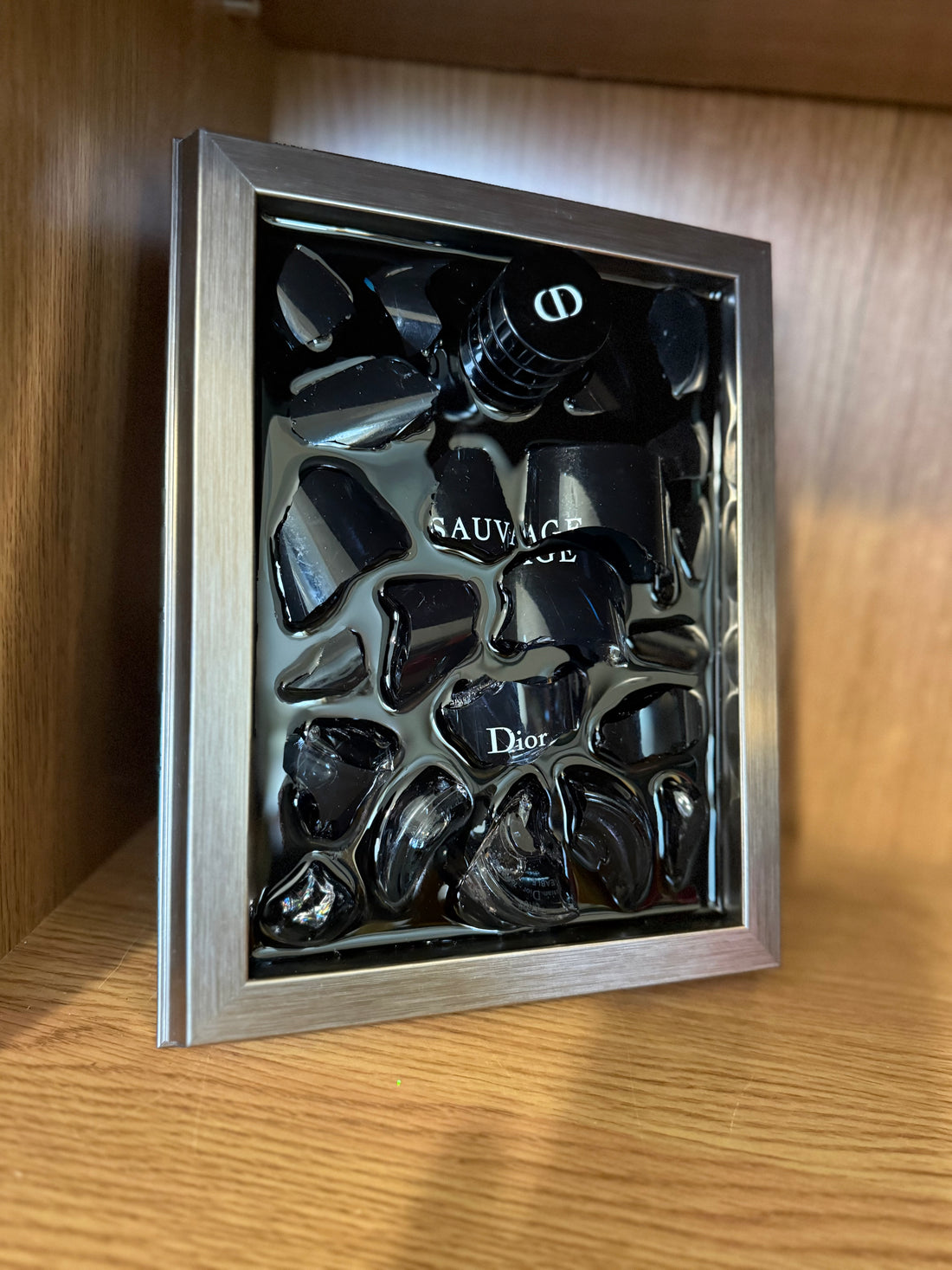 Dior SAUVAGE Aftershave Frame Resin Art