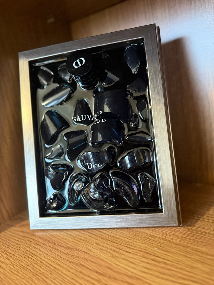 Dior SAUVAGE Aftershave Frame Resin Art