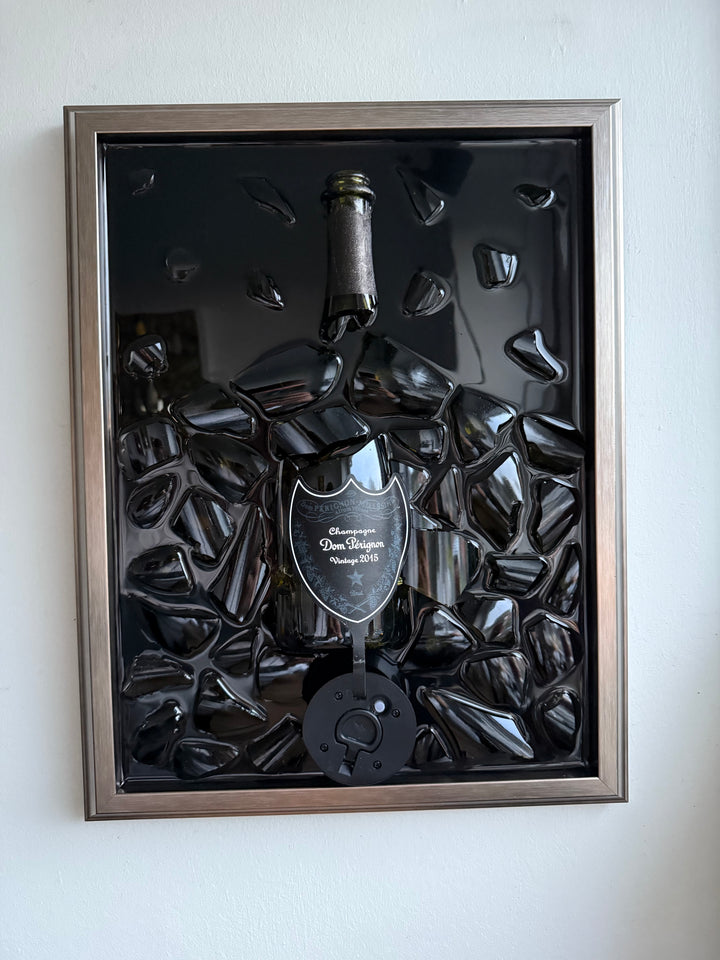 Dom Perignon Luxury Frame Resin Art