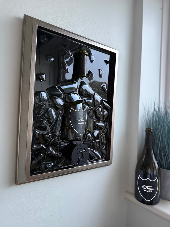 Dom Perignon Luxury Frame Resin Art