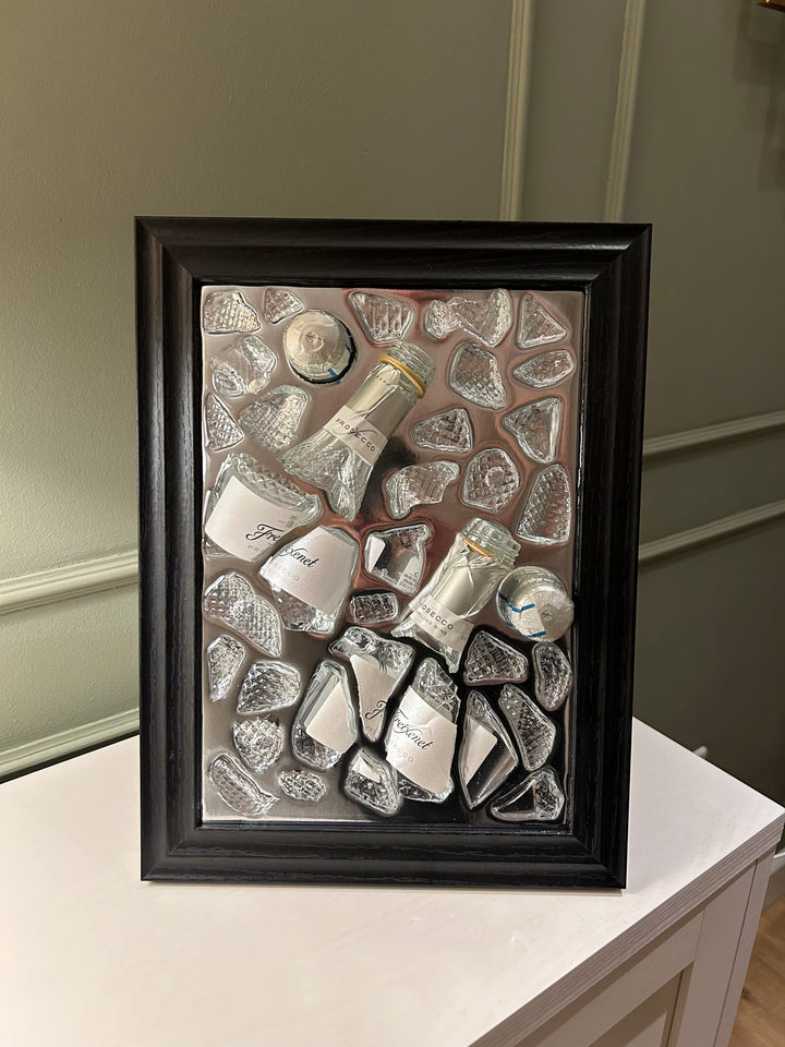 Freixenet Standard Frame Resin Art