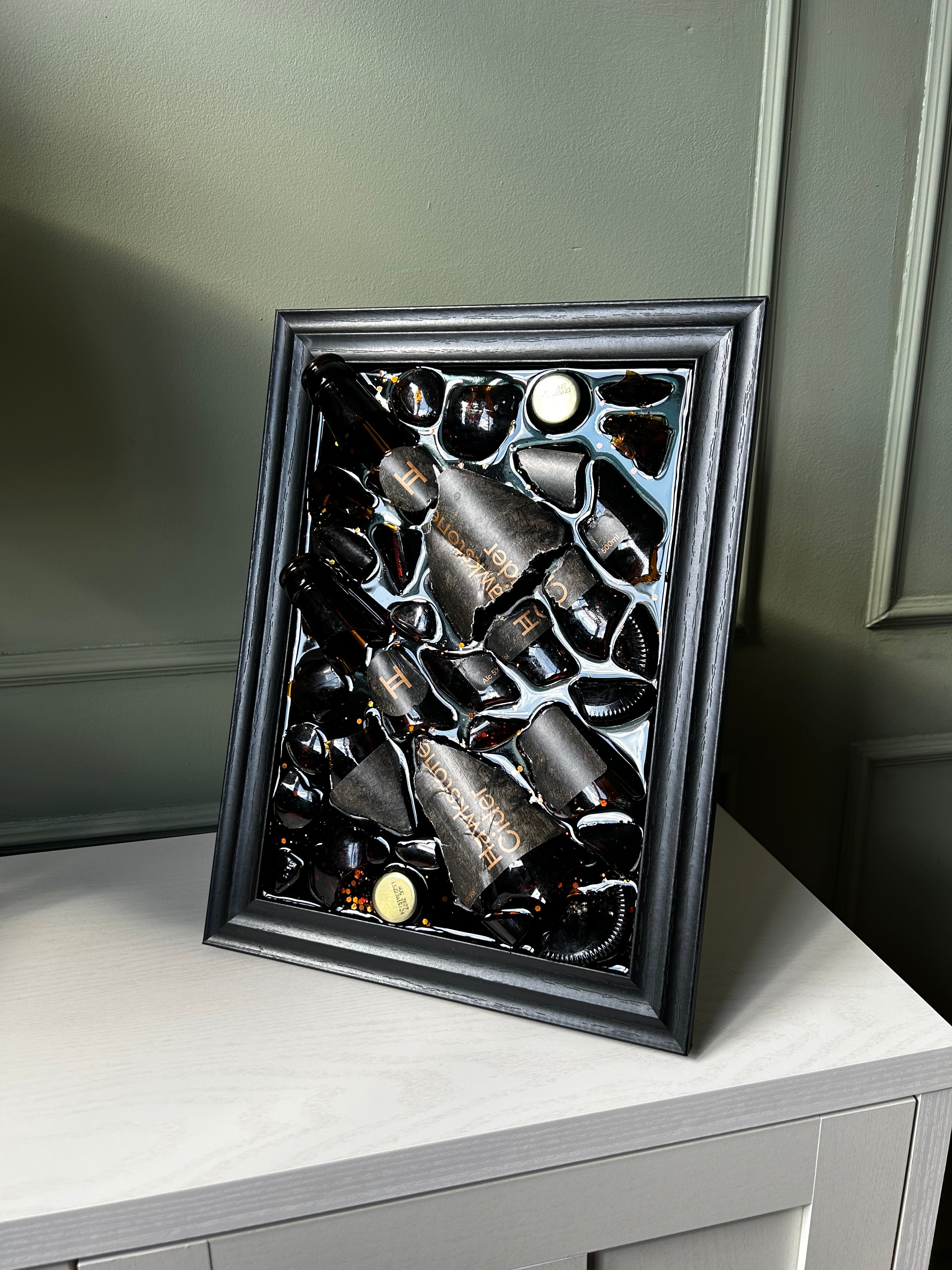 Hawkstone Cider Standard Frame Resin Art