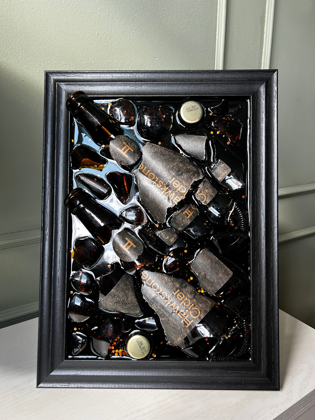 Hawkstone Cider Standard Frame Resin Art