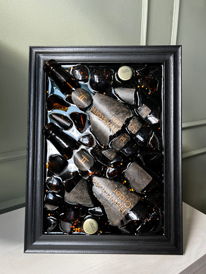 Hawkstone Cider Standard Frame Resin Art