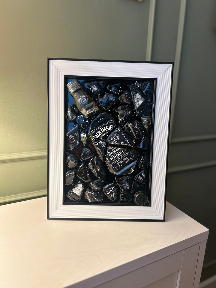 JACK DANIEL‘S A4 Frame Resin Art