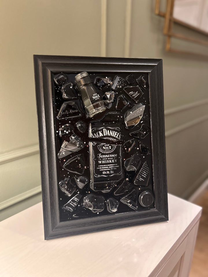 JACK DANIEL'S Standard Frame Resin Art
