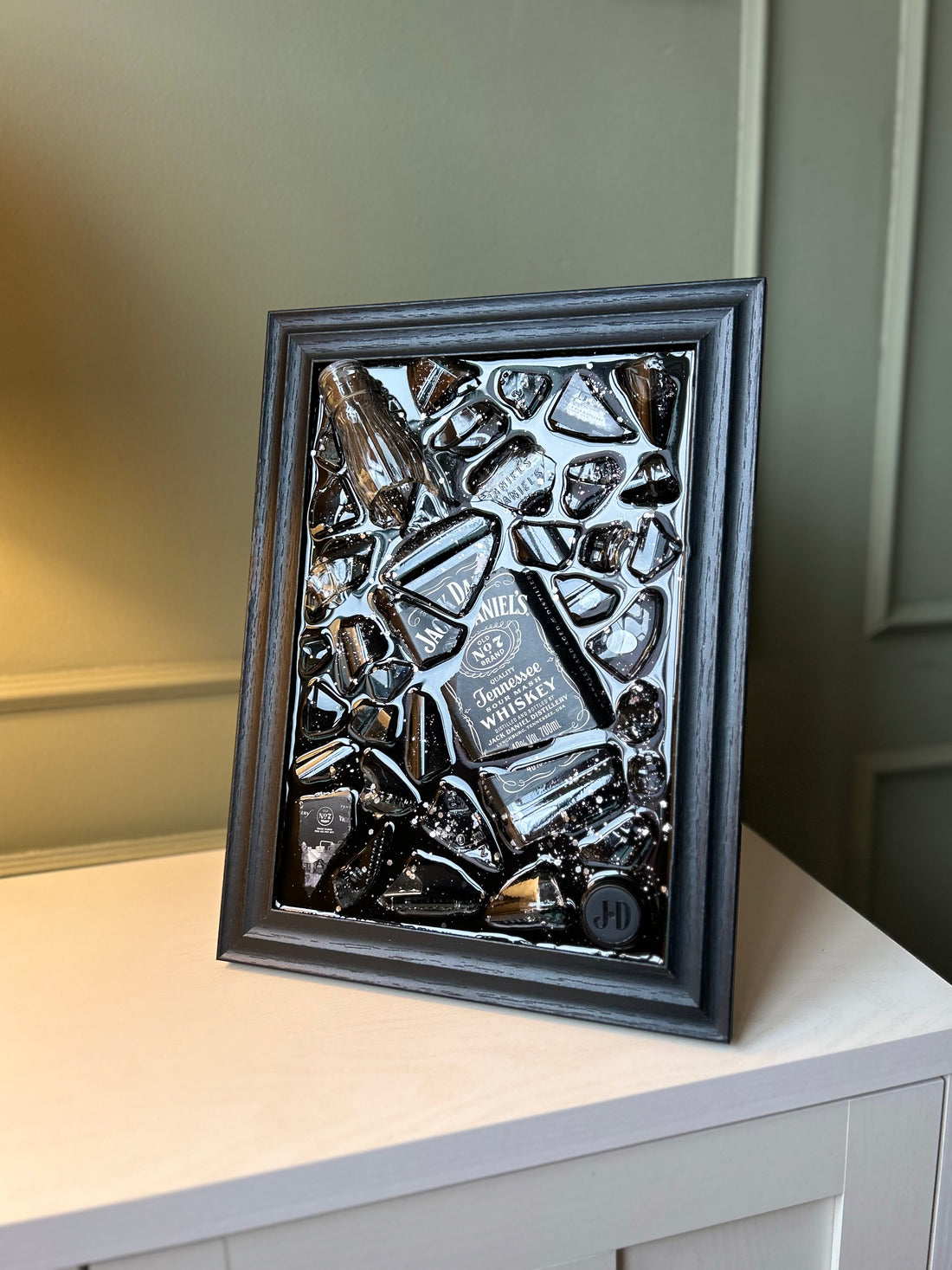 JACK DANIEL'S Standard Frame Resin Art
