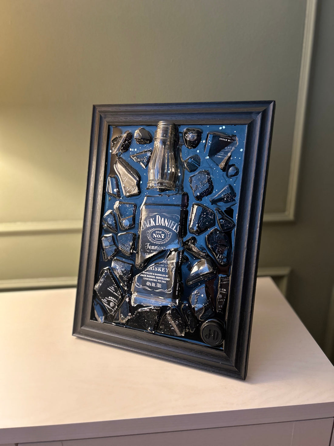 JACK DANIEL'S Standard Frame Resin Art
