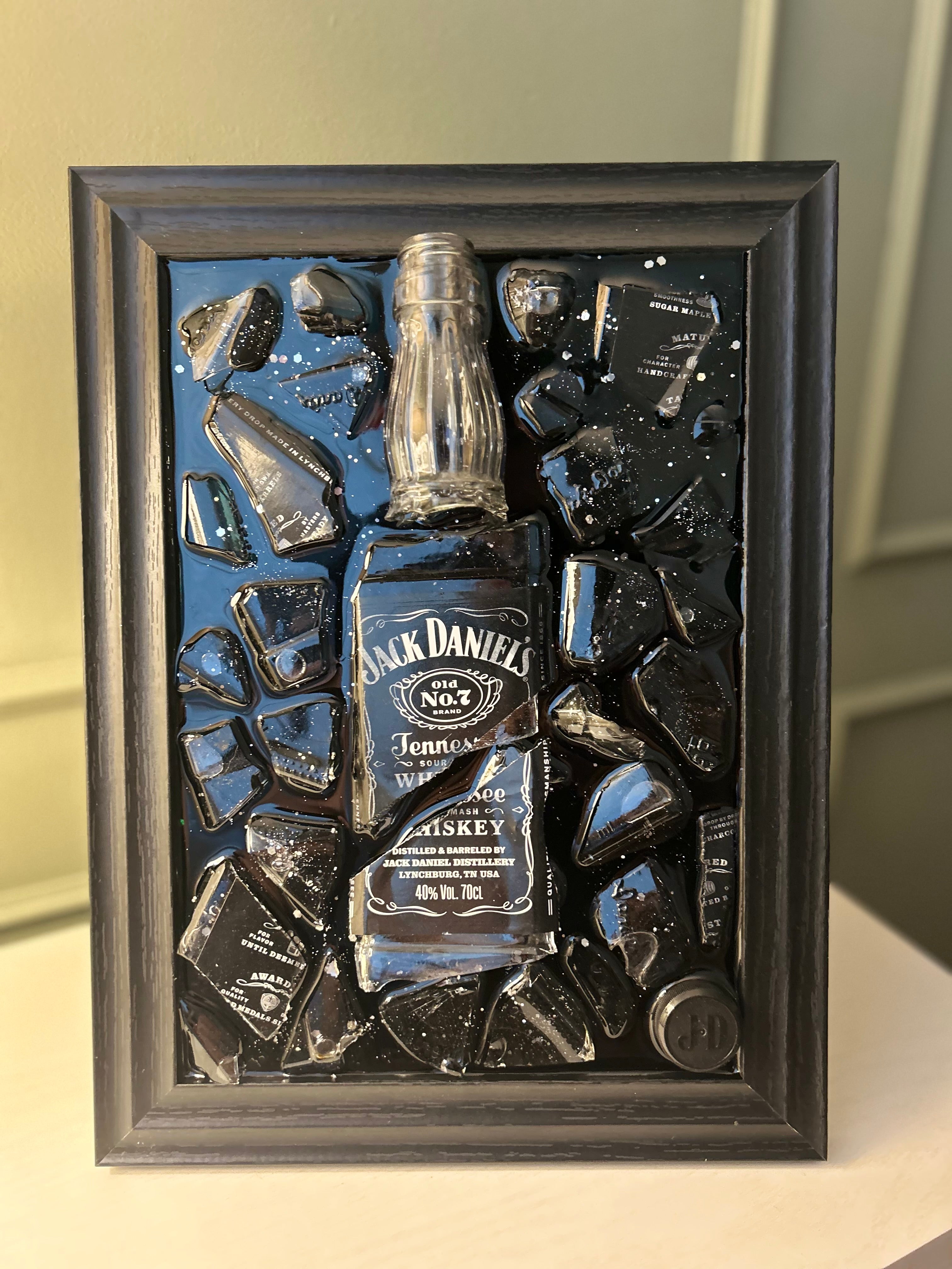 JACK DANIEL'S Standard Frame Resin Art