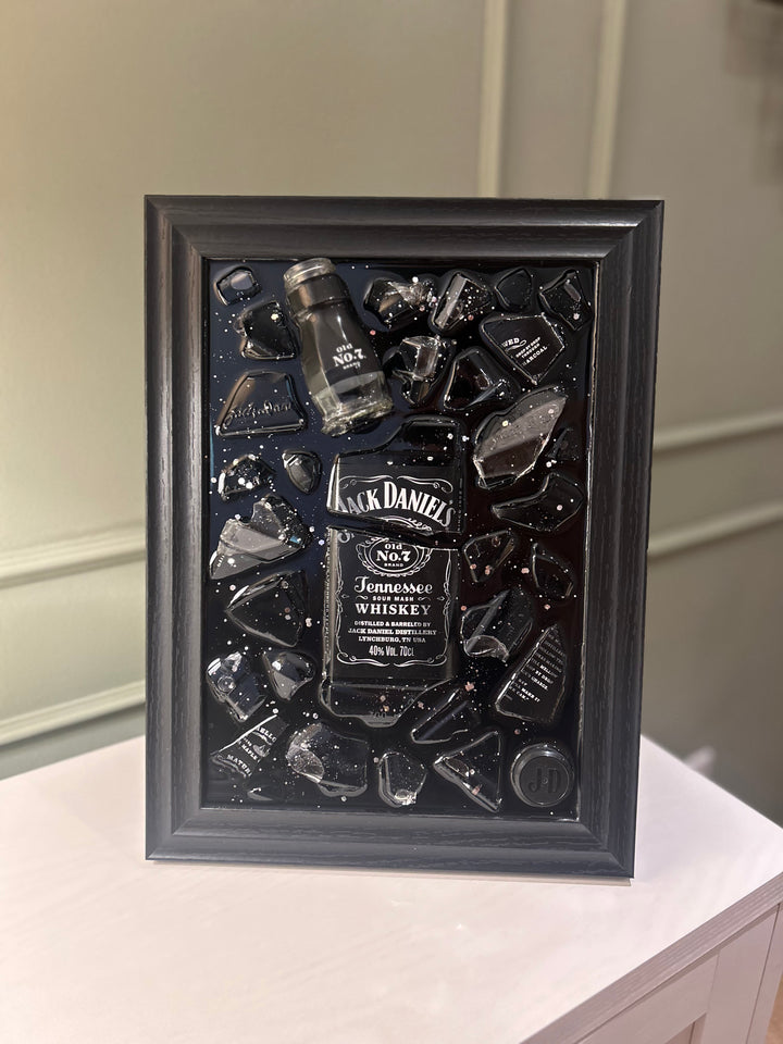 JACK DANIEL'S Standard Frame Resin Art