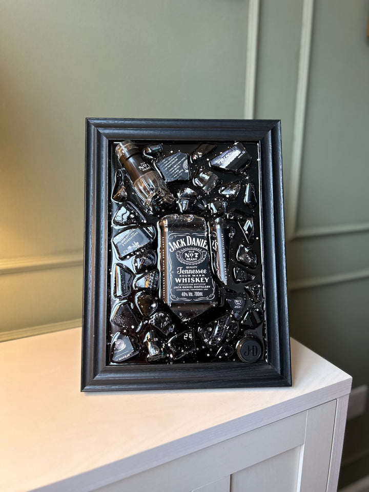 JACK DANIEL'S WHISKEY Standard Frame Resin Art