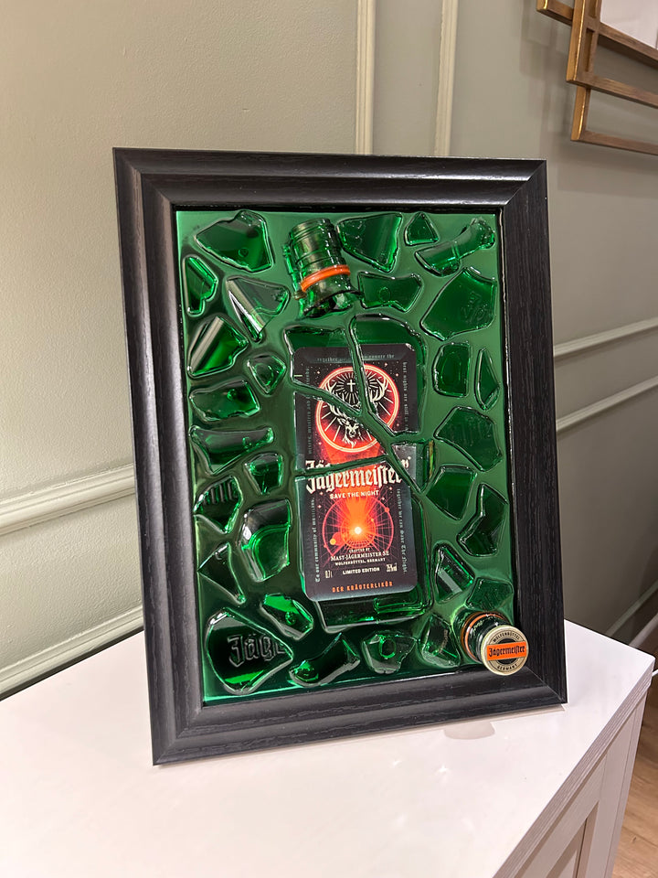 JAGERMEISTER SAVE THE NIGHT Standard Frame  Resin Art