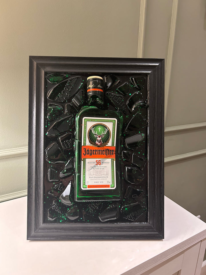 JAGERMEISTER Standard Frame Resin Art