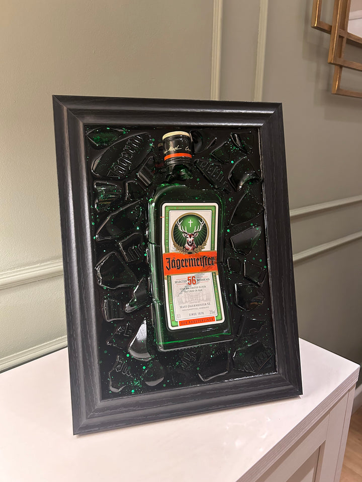 JAGERMEISTER Standard Frame Resin Art