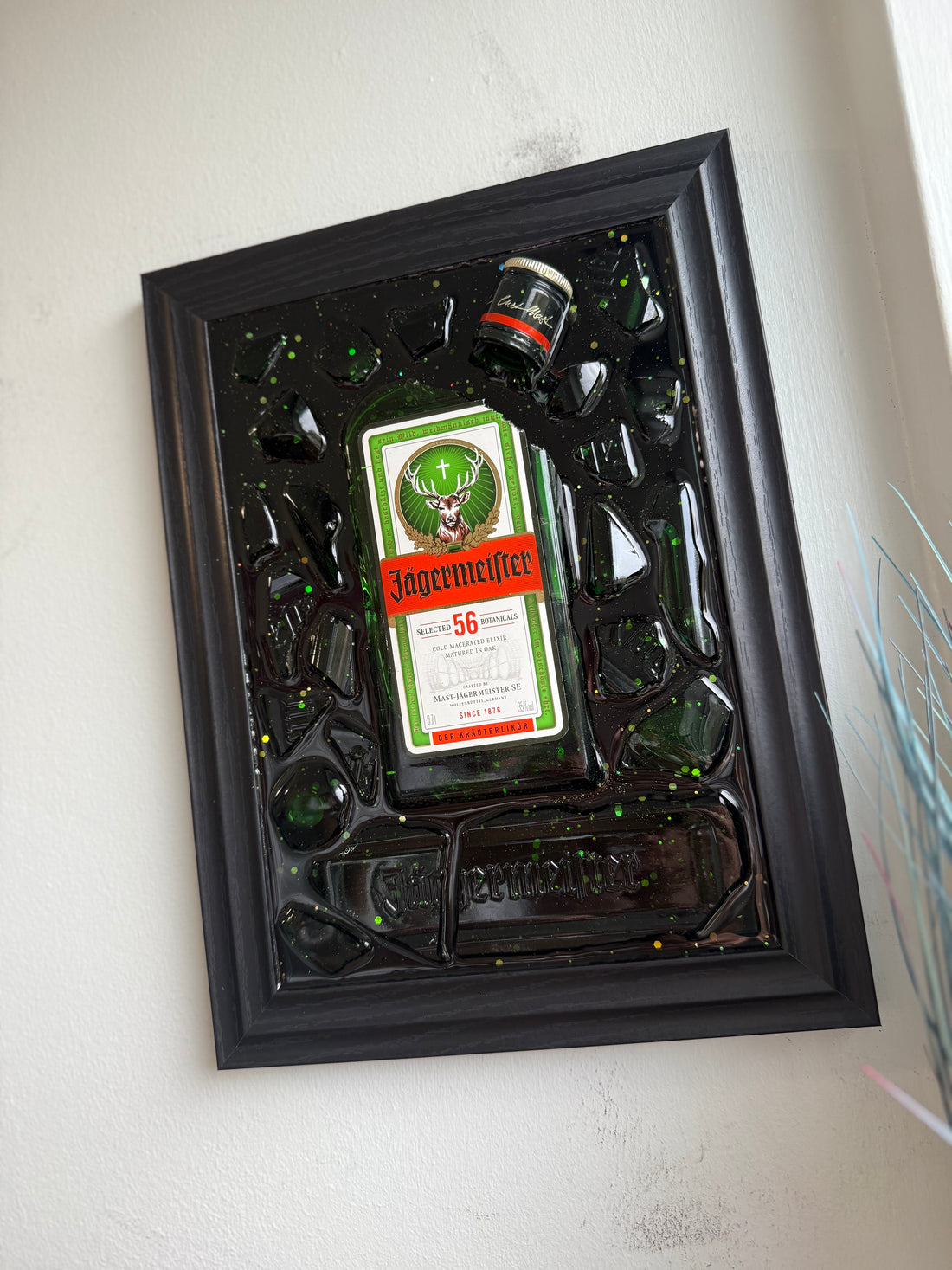 JAGERMEISTER Standard Frame Resin Art