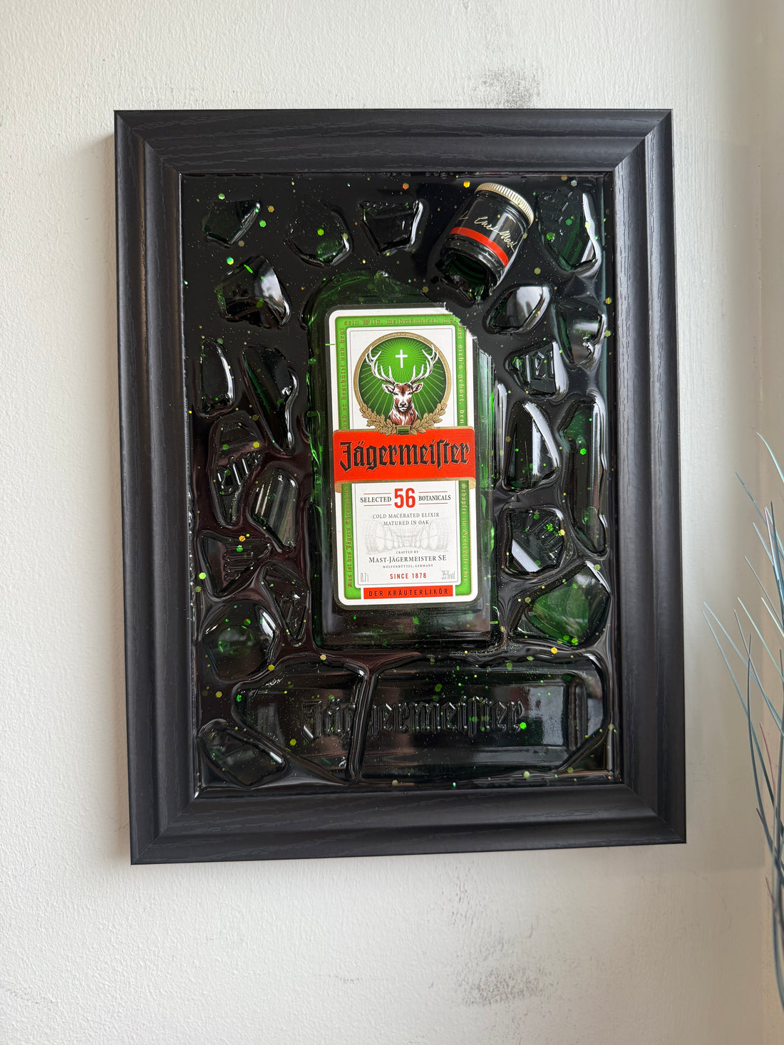 JAGERMEISTER Standard Frame Resin Art