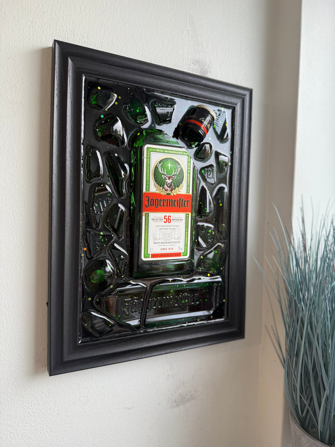 JAGERMEISTER Standard Frame Resin Art