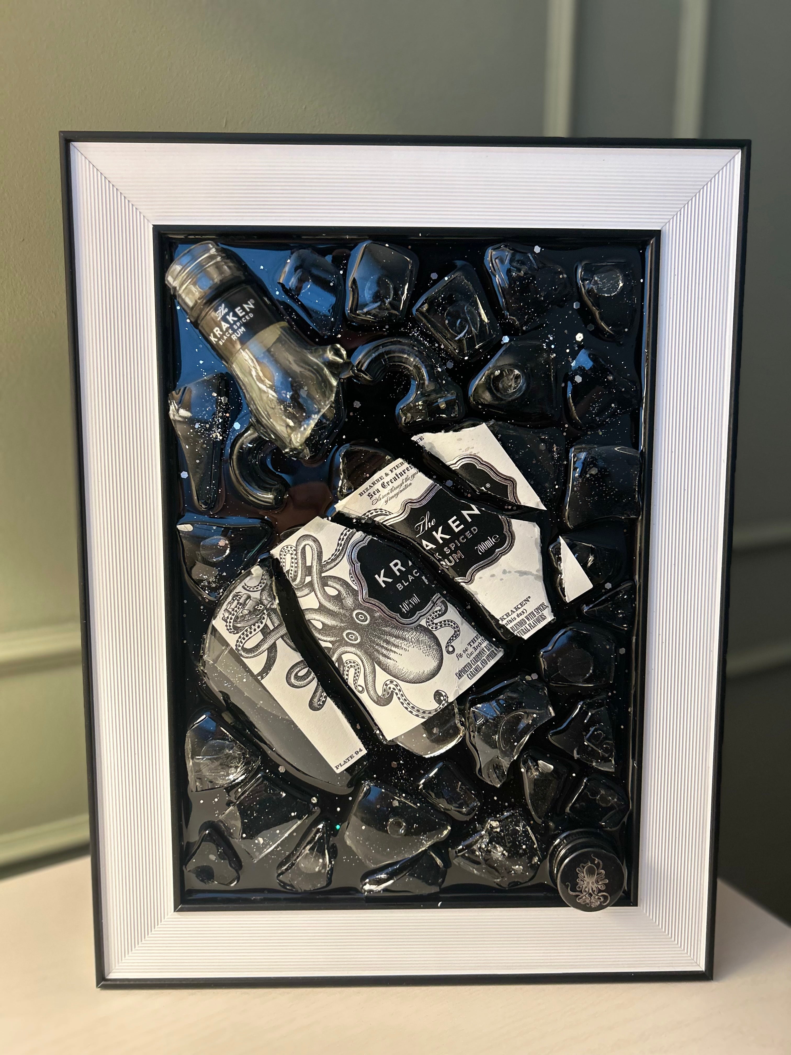 KRAKEN RUM A4 Frame Resin Art