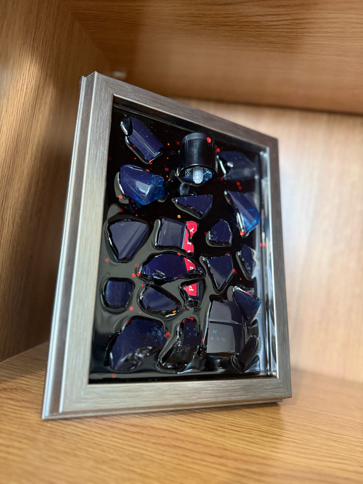 PRADA Aftershave Frame Resin Art