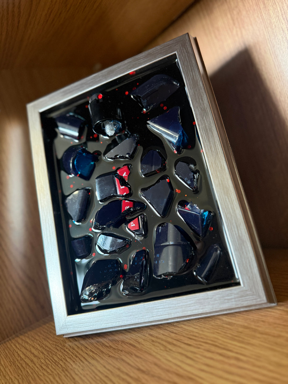 PRADA Aftershave Frame Resin Art