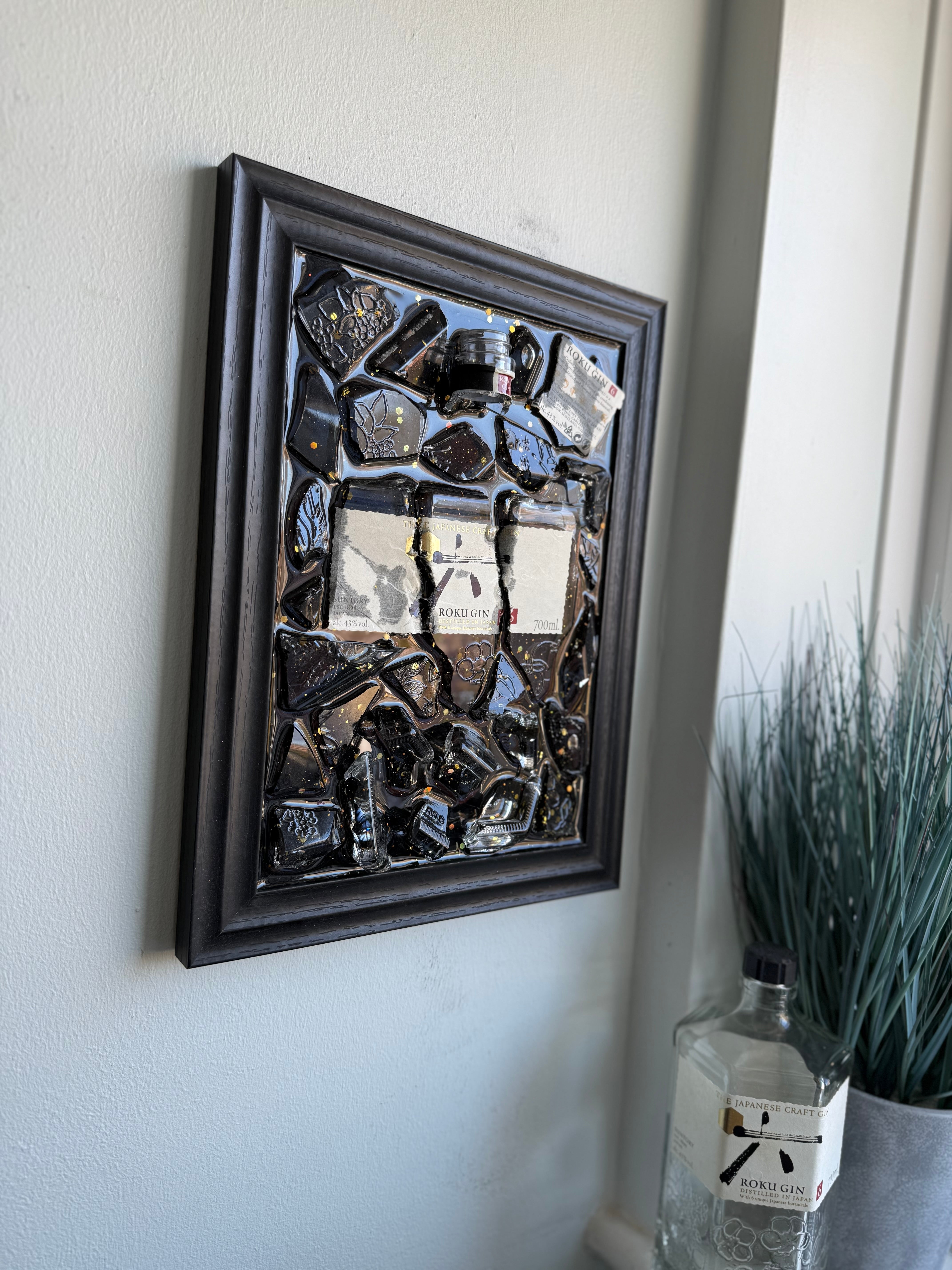 ROKU GIN Standard frame Resin Art