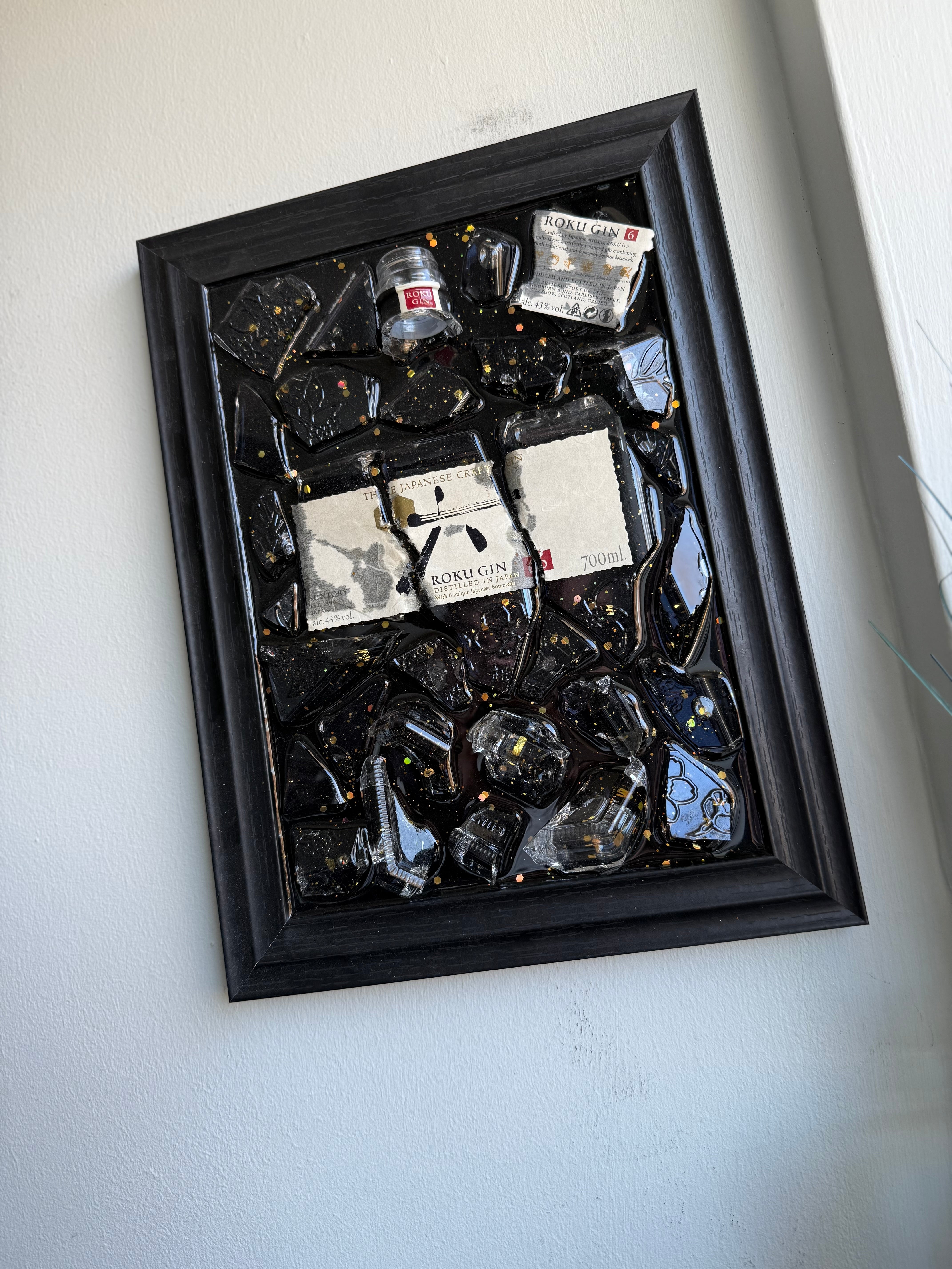 ROKU GIN Standard frame Resin Art