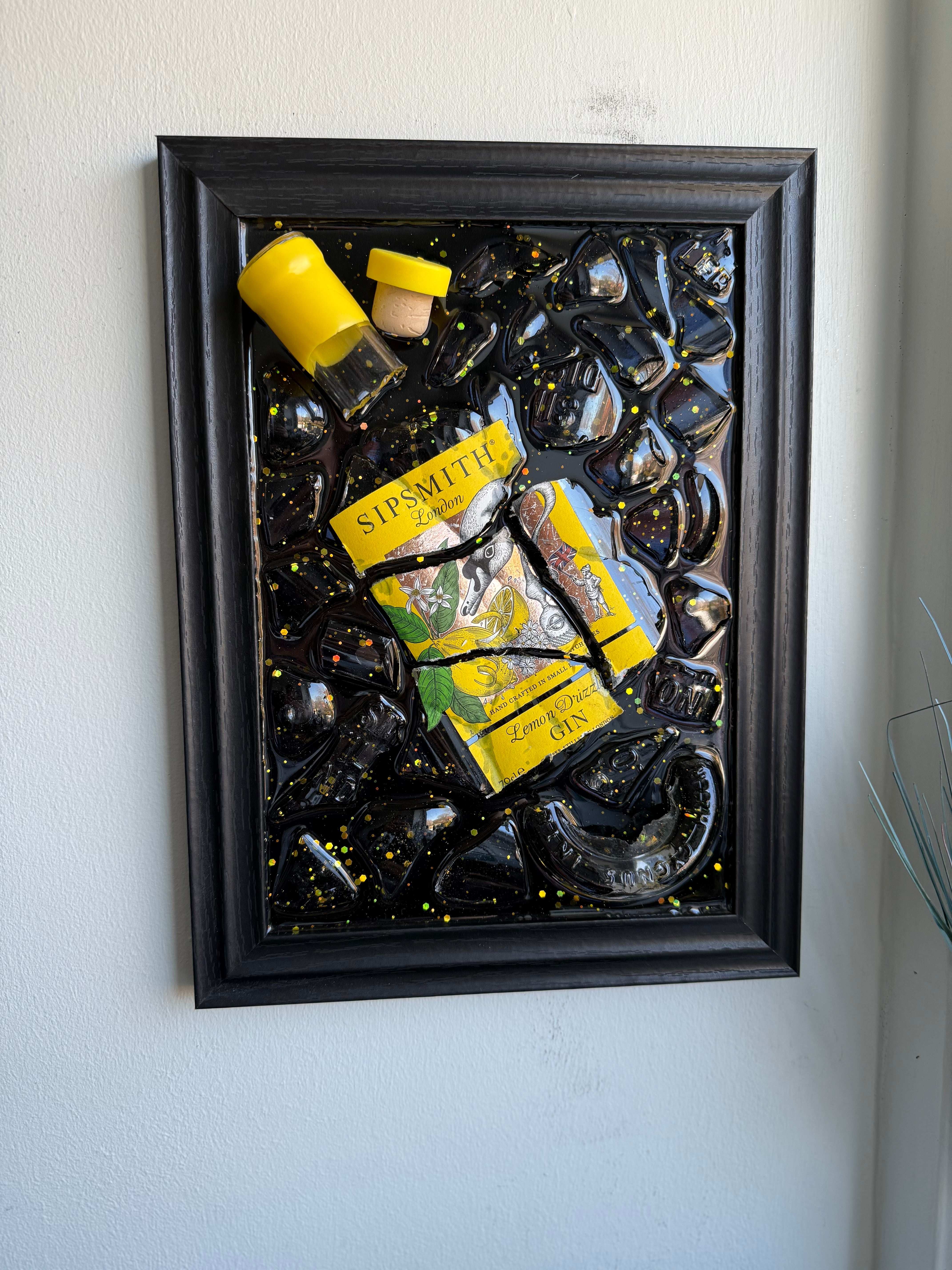 SIPSMITH LEMON Standard frame Resin Art