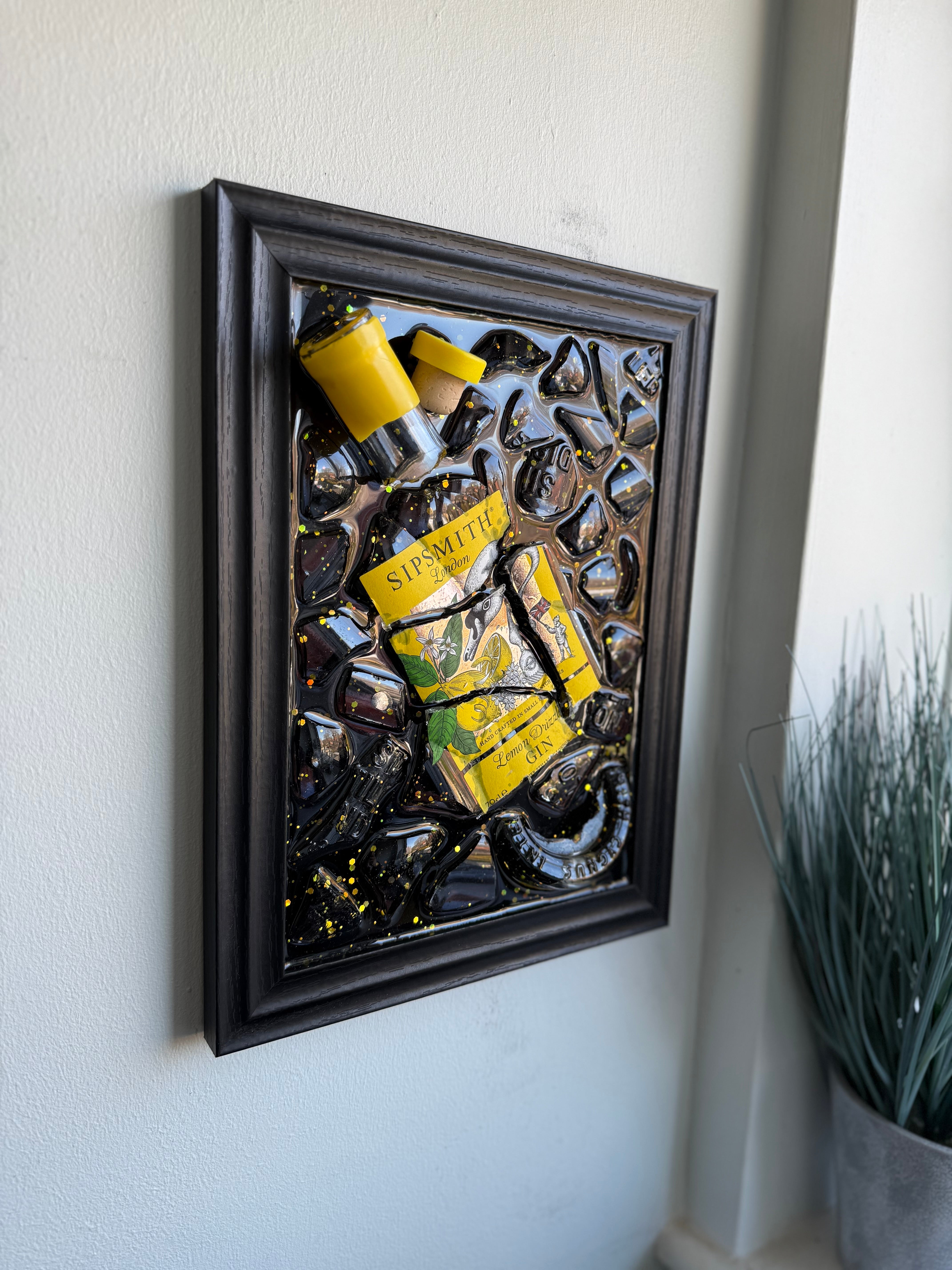 SIPSMITH LEMON Standard frame Resin Art