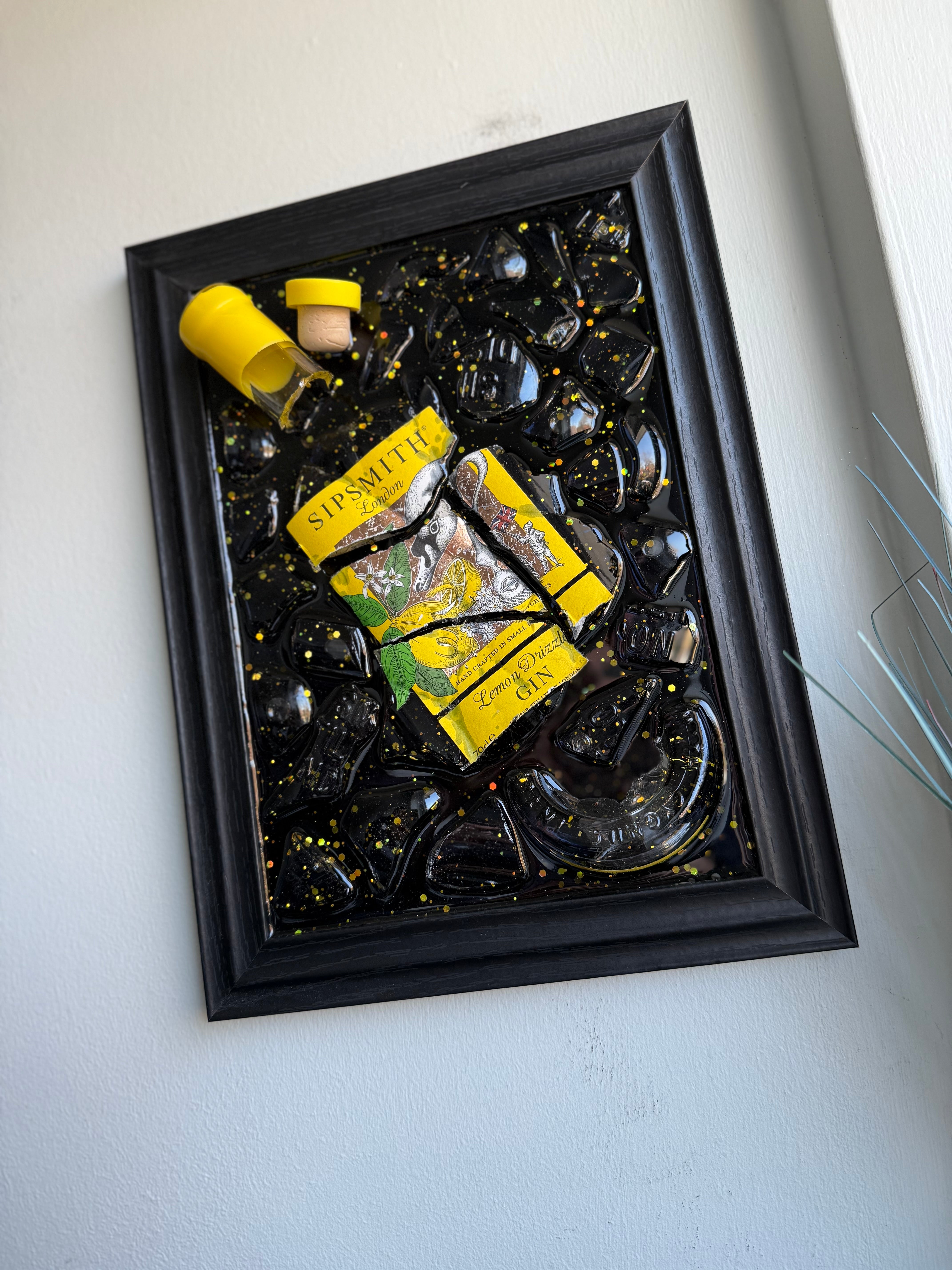 SIPSMITH LEMON Standard frame Resin Art