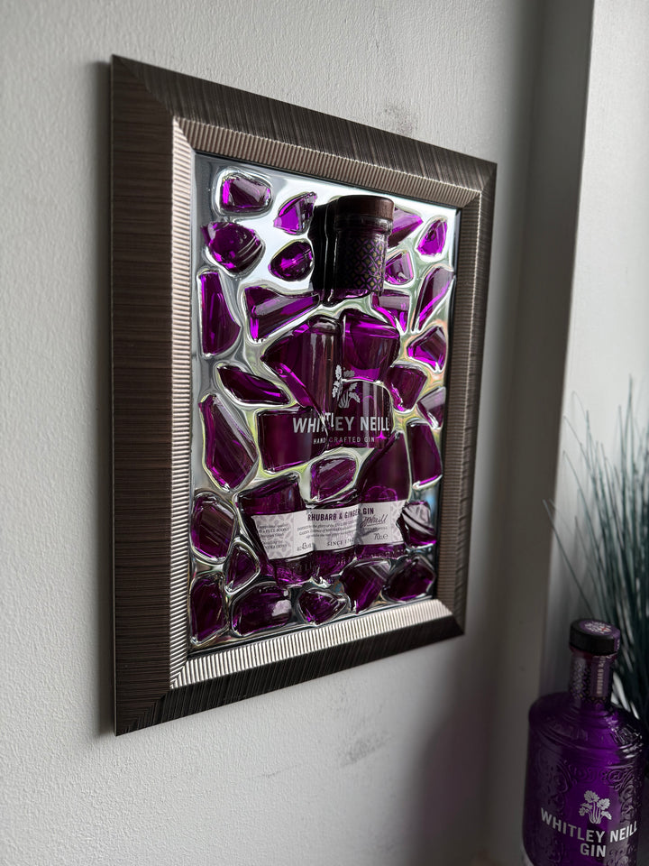 WHITLEY NEILL GIN Mirror Frame Resin Art