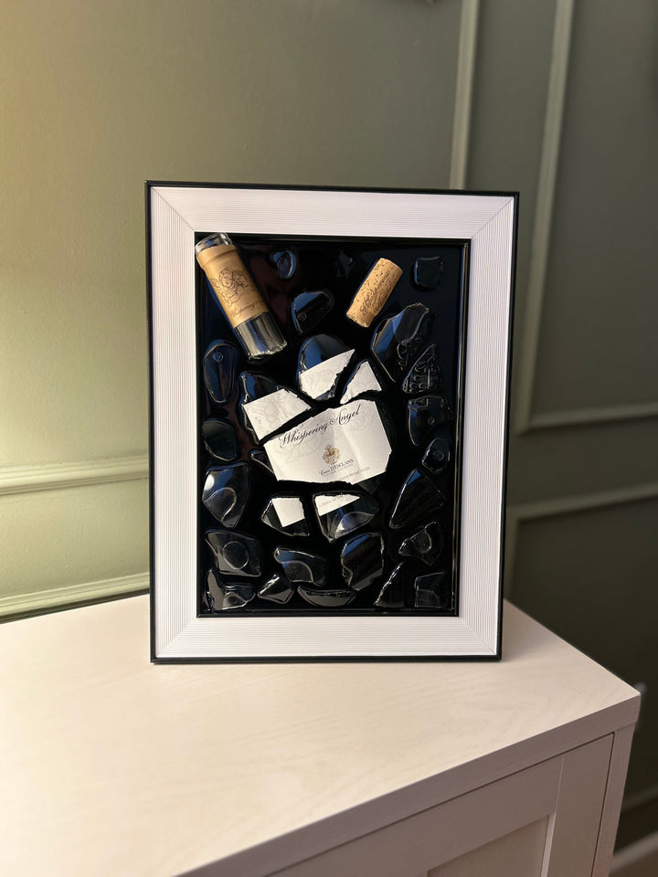 Whispering Angel A4 Frame Resin Art