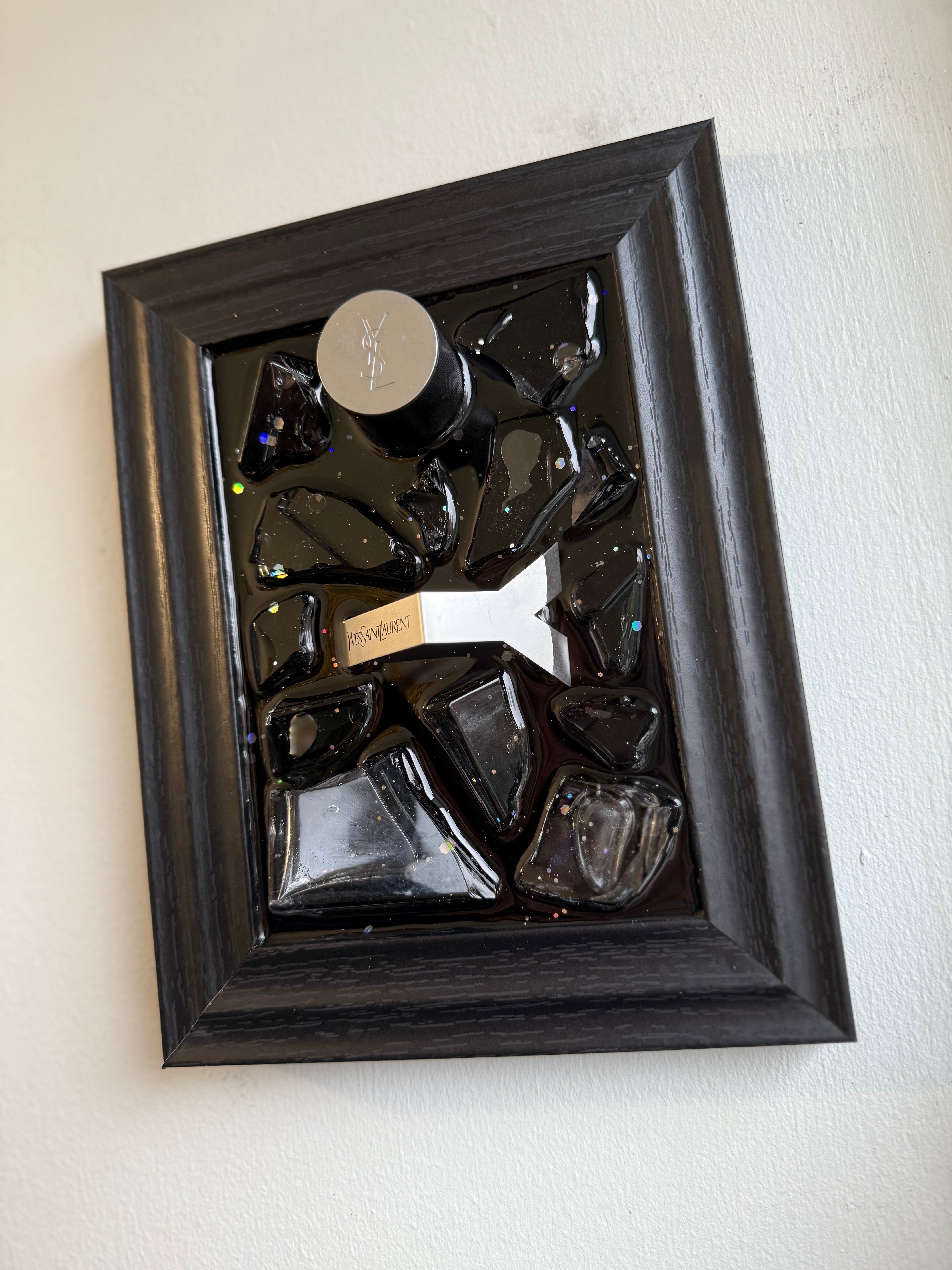 YVESSAINTLAURENT Perfume Frame Resin Art