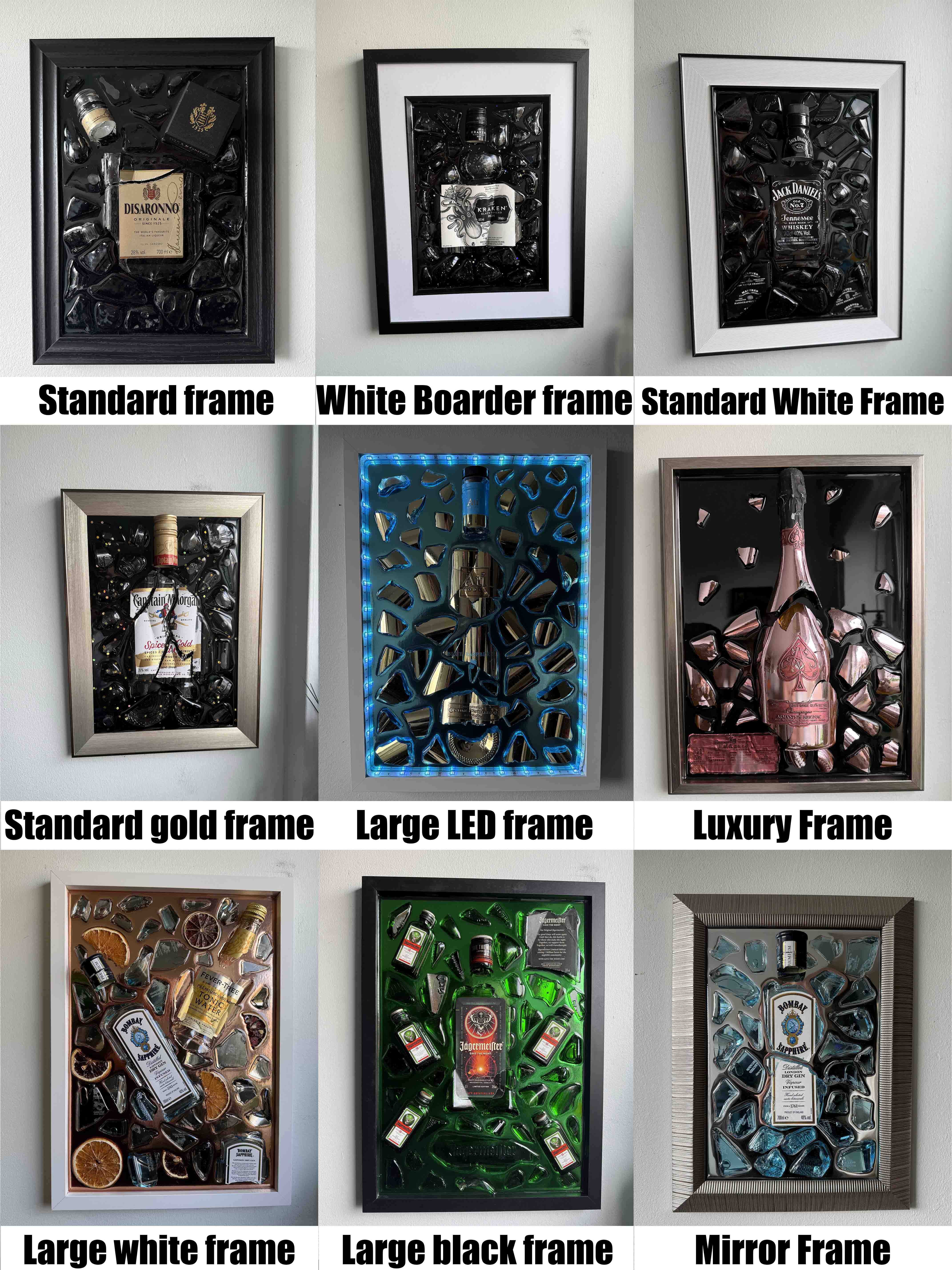 Frame Your Own Bottle